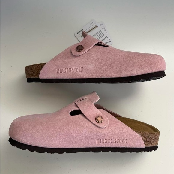 Pink Birkenstock Bostons - Picture 2 of 6